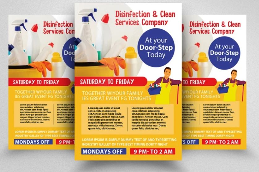 Cleaning Services Company Flyer