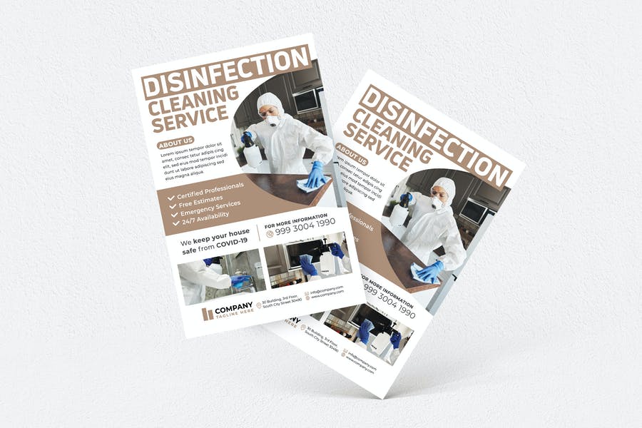 Cleaning Services Promotional Templates