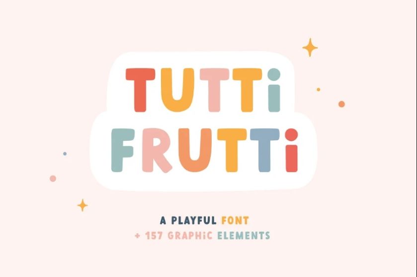Colorful Playful Fonts