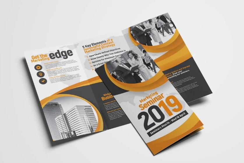Conference Tri Fold Brochure Design