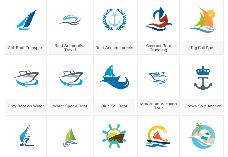 Creative Boat Logo Design