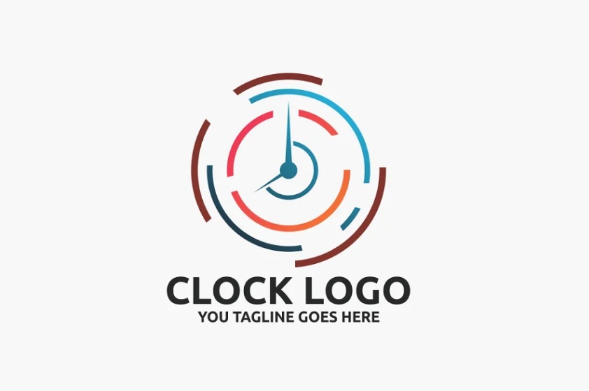 Creative Clock Tech Logo
