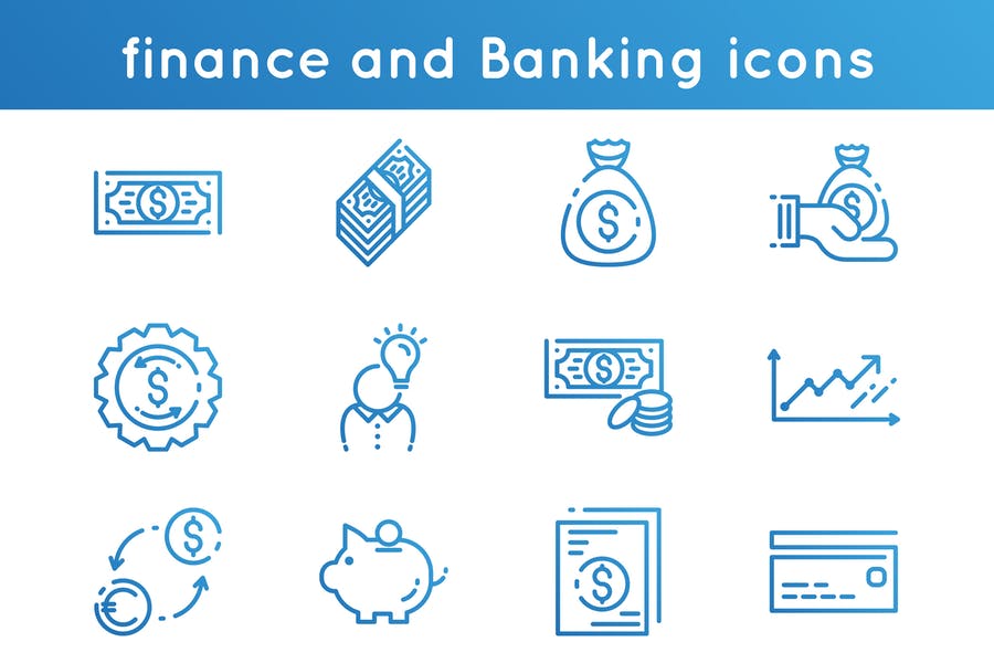 Creative Finance Icons