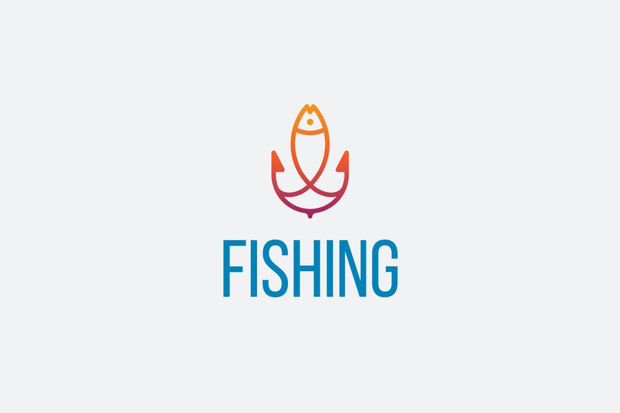 Creative Fishing Logo Design