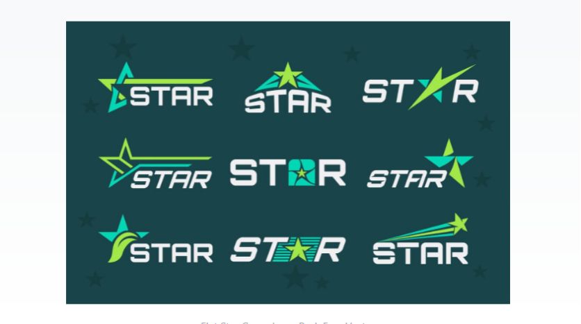 Creative Star Logo Set