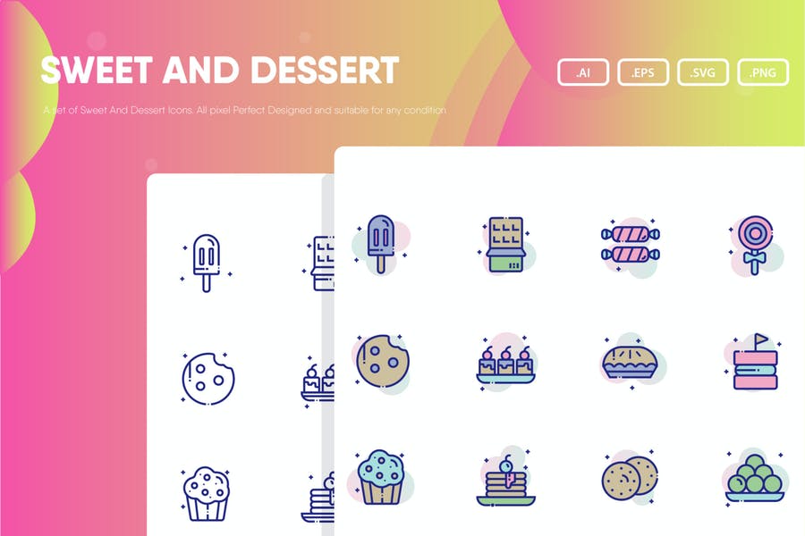 Creative Sweets Icon Pack
