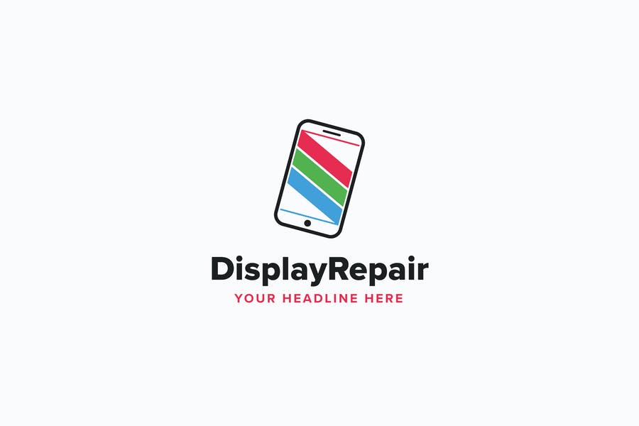 Display Repair Logo Design