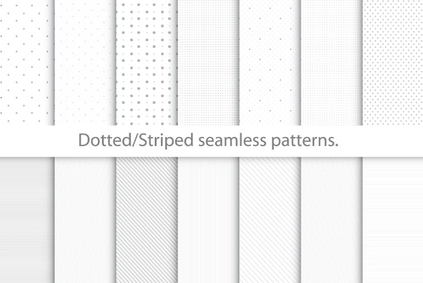 Dotted and Striped Patterns