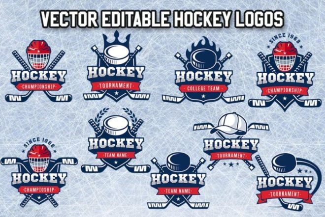 15+ Best Hockey Logo Designs Template Download - Graphic Cloud