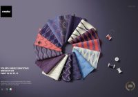 Fabric Swatches Mockup PSD