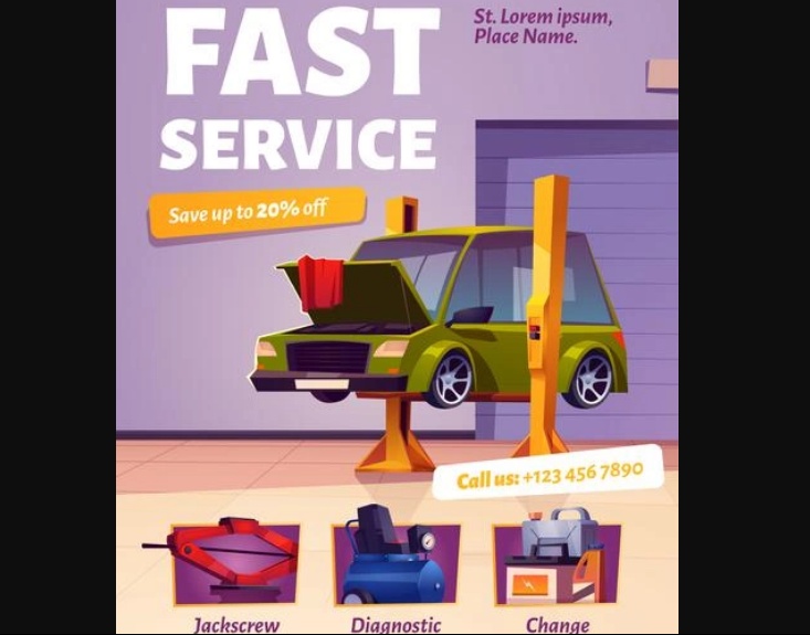 Free Car Service Flyer