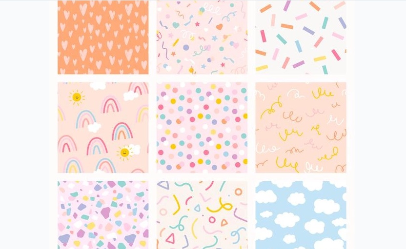 Free Cute Pastel Patterns