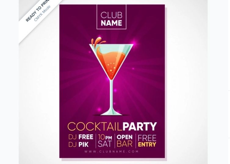 Free DJ Party Flyer