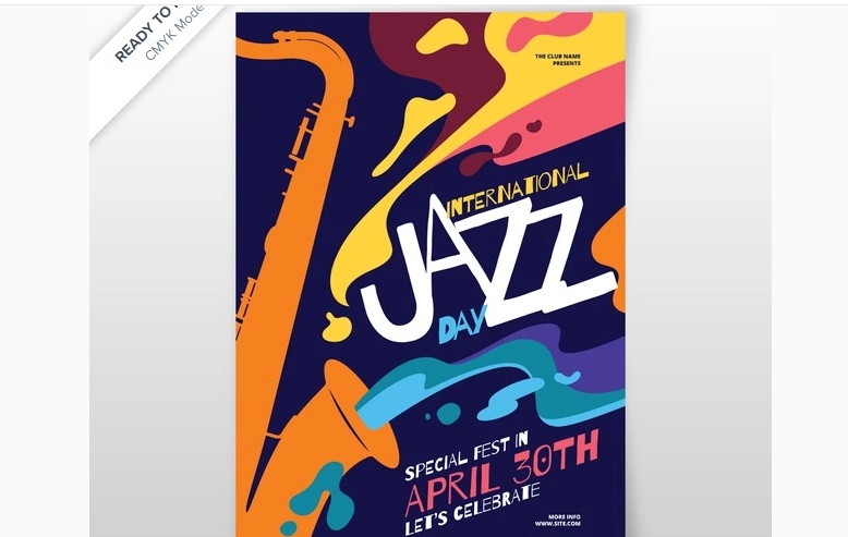 Free International Jazz Flyer