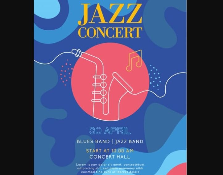 Free Jazz Promotional Template