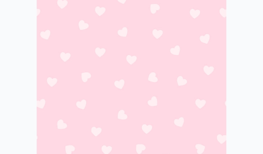 Free Light Pink Hearts Pattern