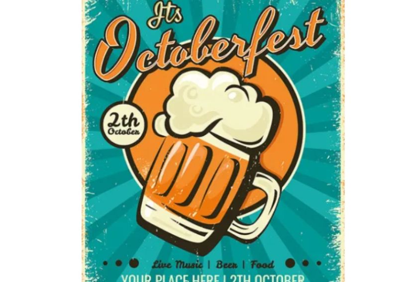 Free October Fest Flyer PSD