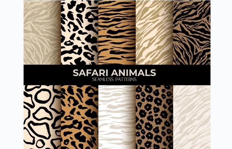 Free Safari Animal Pattern