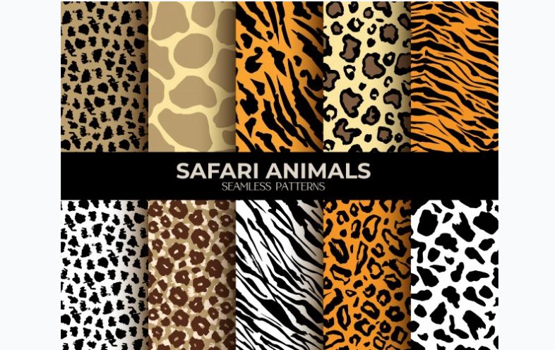 Free Seamless Animal Print Pattern