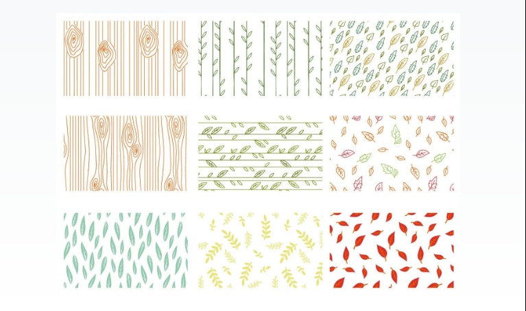 Free Simple Pattern Designs