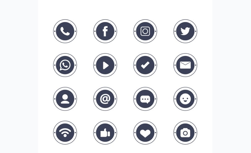 Free Social Media Contact Icons