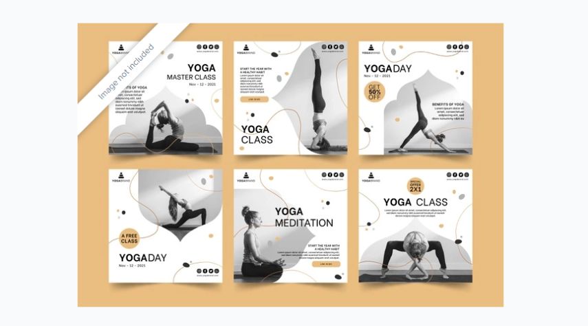 Free Yoga Classes Templates
