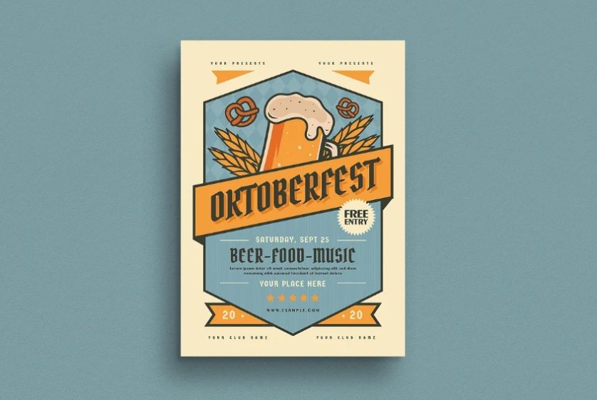 Fully Editable Beer Fest Flyer