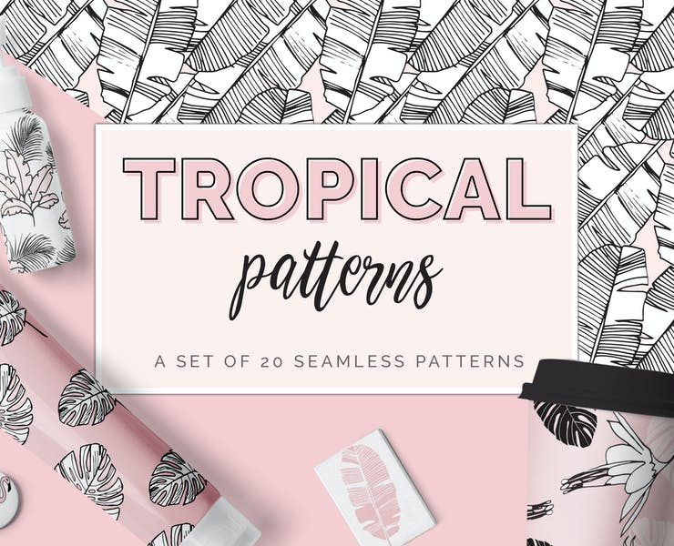 15+ FREE Tropical Patterns Vector Design Download