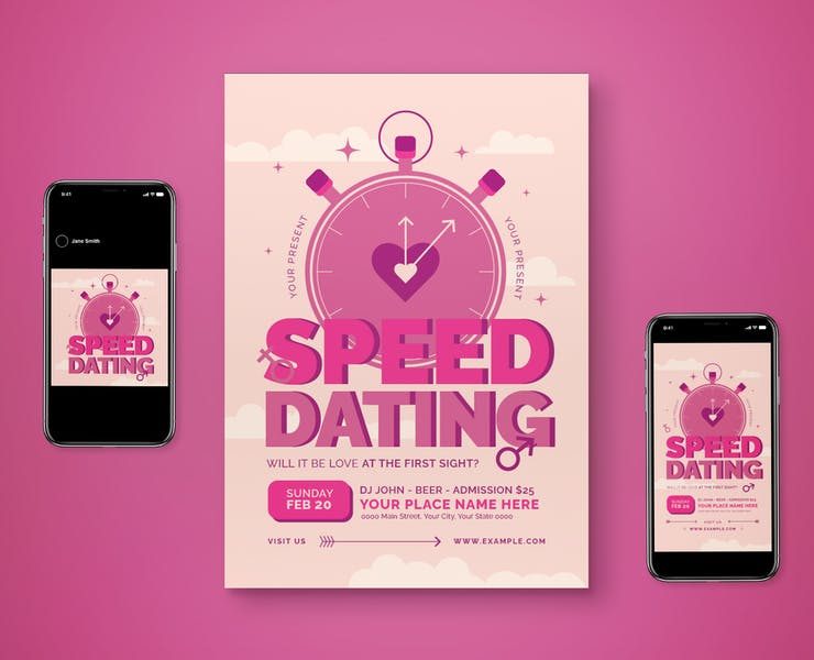 11+ Creative Speed Dating Flyer Templates Download