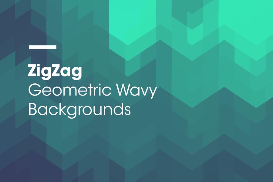Geometric Wave Background Designs