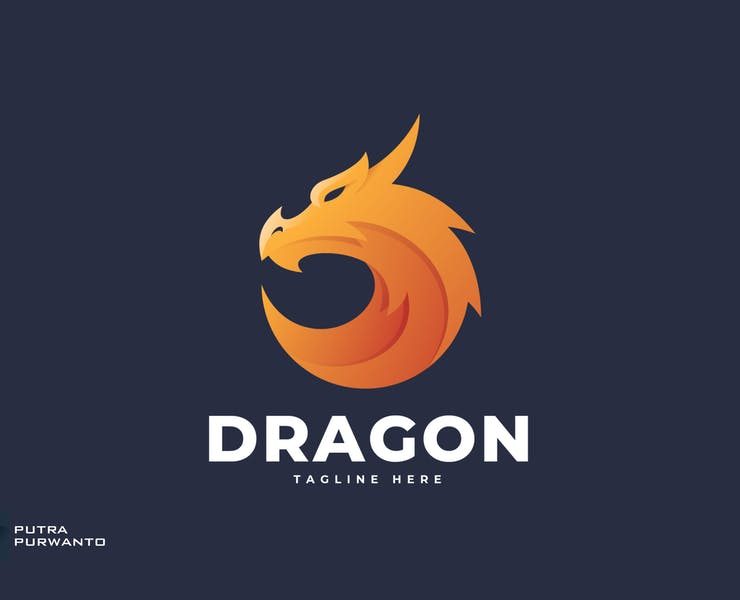 21+ FREE Dragon Logo Designs Template Download