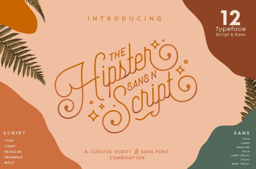 Hipster Style Font Duo