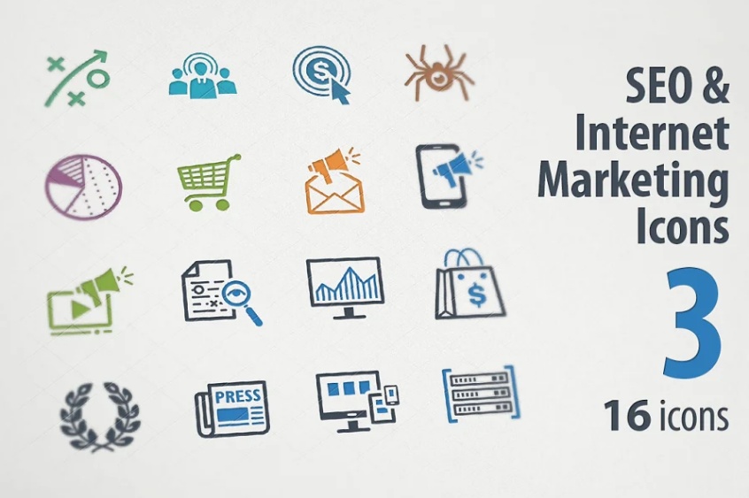 Internet Marketing Icons