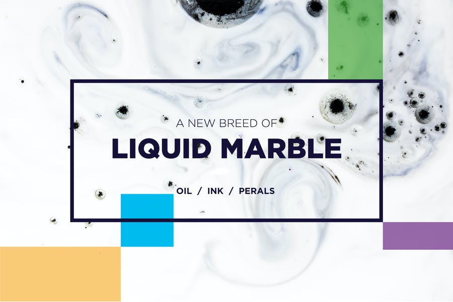 Liquid Marble Texture Design