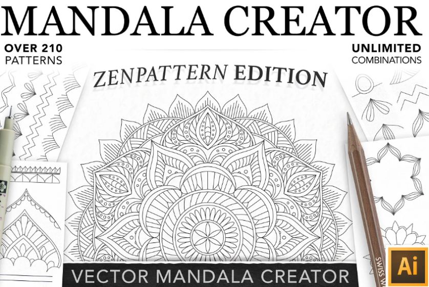 Mandala Pattern Creator Set