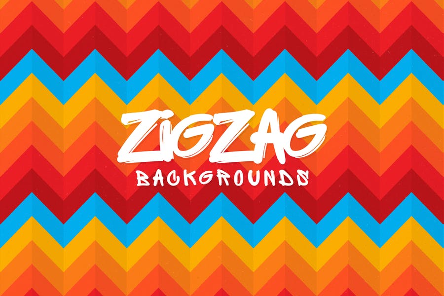 Minimal Zig Zag Backgrounds