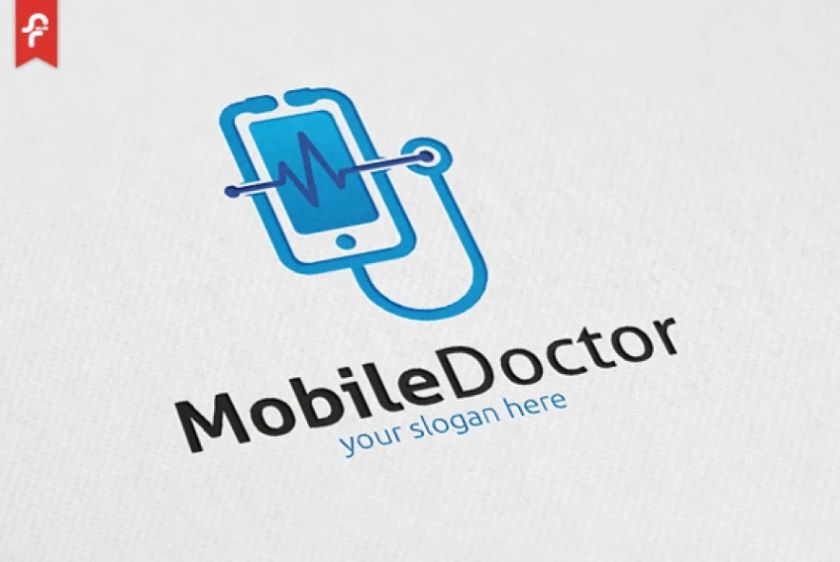 Mobile Doctor Logo Designs