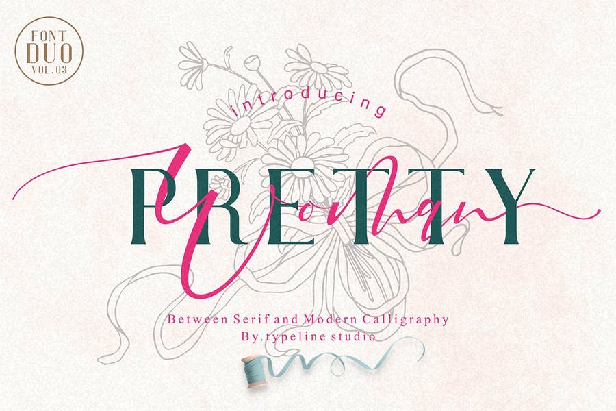 Modern Calligraphy Duo Fonts