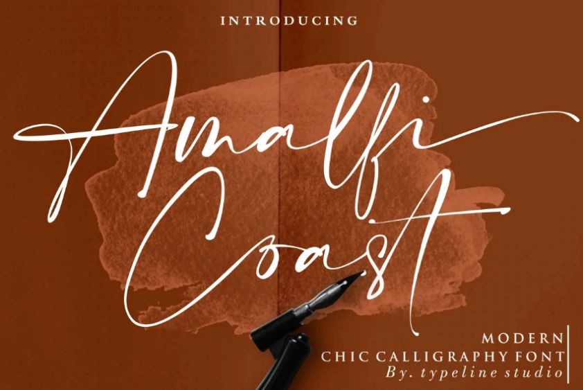 Modern Chic Calligraphy Fonts