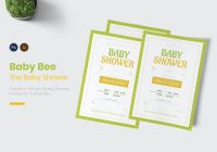 Baby Announcement Invitation Template