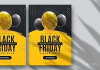 Black Friday sales Flyer Template