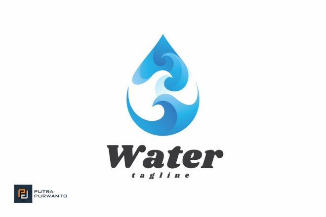 11+ FREE Water Logo Design Templates Download - Graphic Cloud