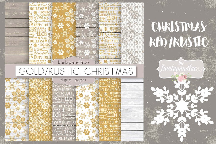 Rustic Christmas Backgrounds