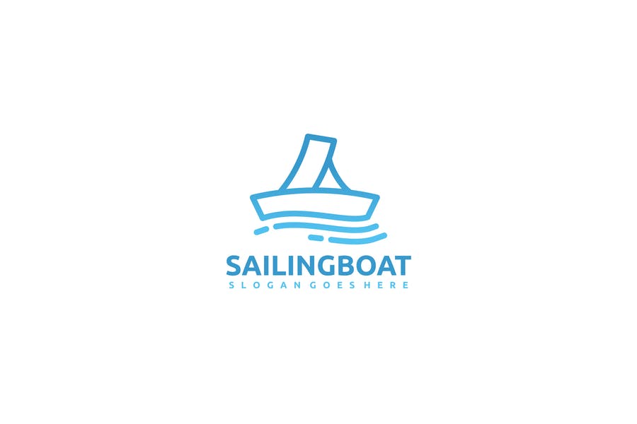 Sailing Boat Logo Design