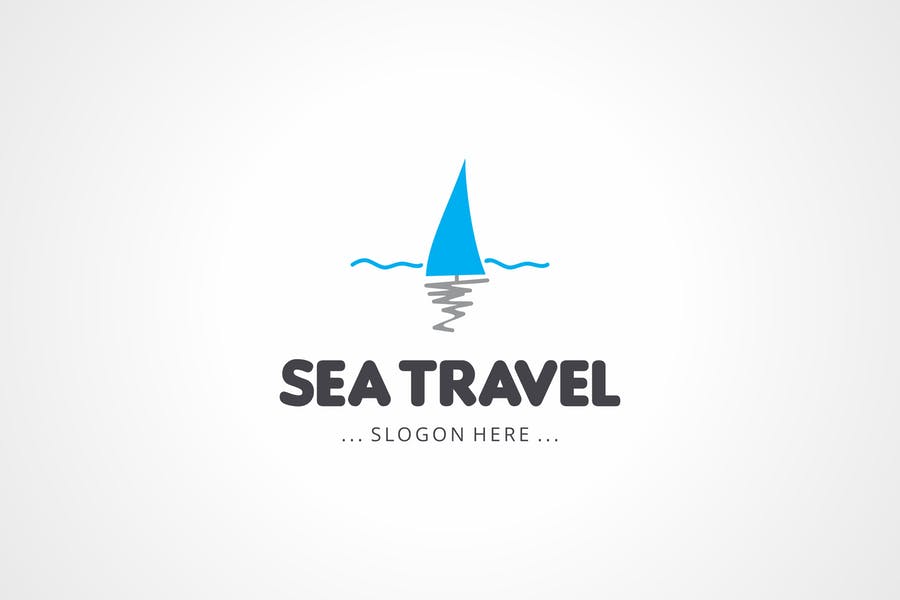 Sea Travbel Logo Design