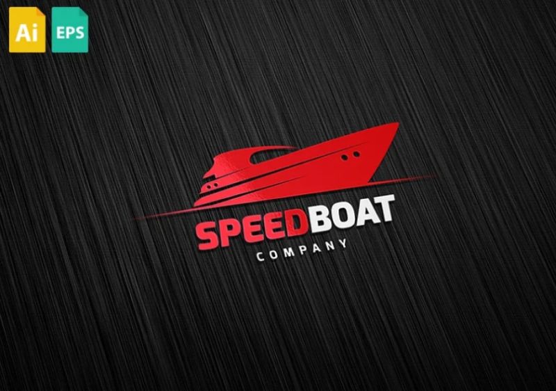 Speed Boating Logo Design