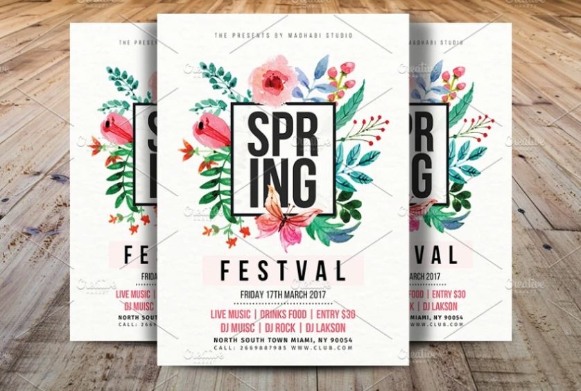Spring Festival Poster Design