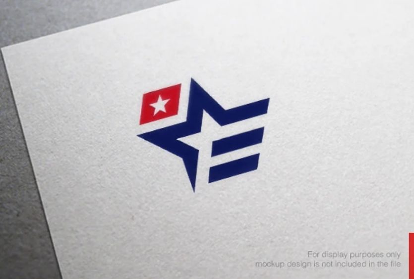 Star Line Logo Design Idea