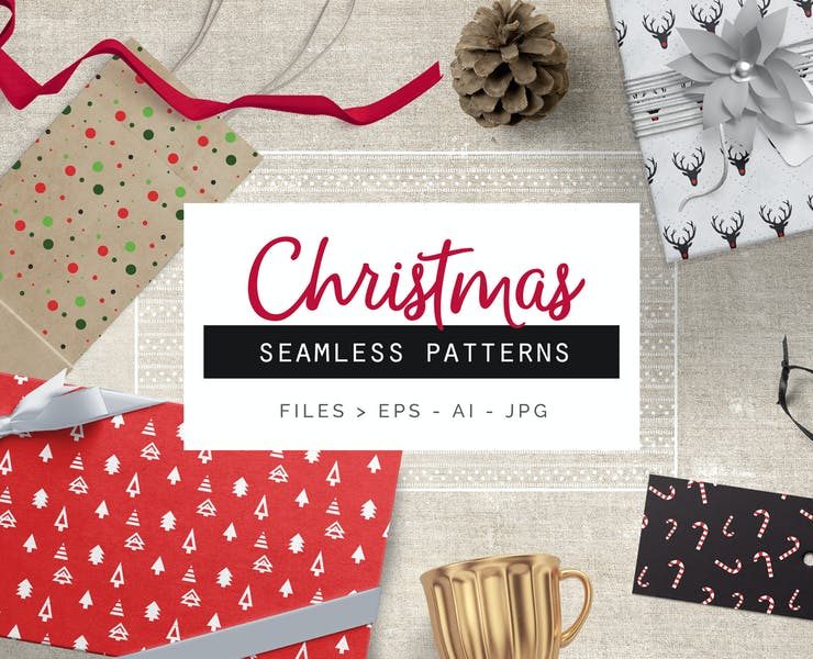 15+ FREE Christmas Patterns Design Download