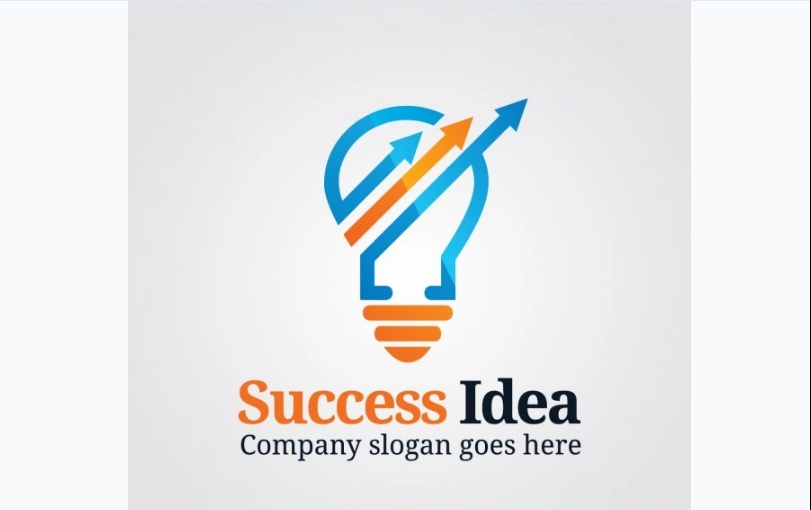 Sucess Idea Logo Design